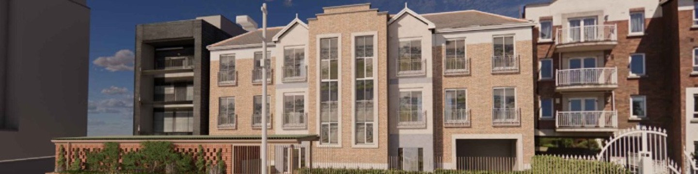 Indicatve 3D View of Building Front Elevation