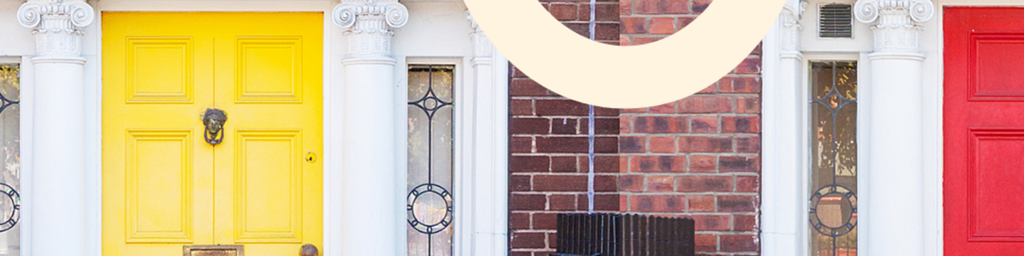 Image of a yellow door