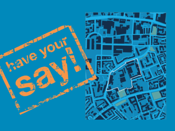 Image of a map of area of Marrowbone Lane